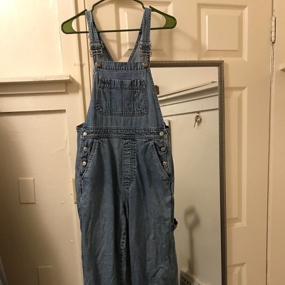 Full Denim Overalls Gap